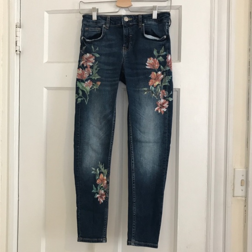 Zara skinny ankle jeans